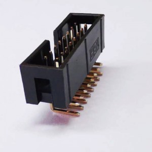 2x8p 2.54mm Pitch Pitce Плевый Угловой Диплон Заголовок Женский Розетка